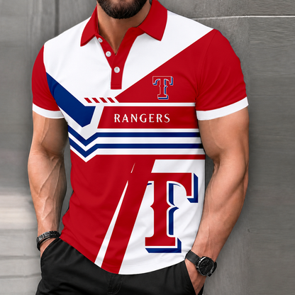 LIMITED EDITION - NEW CUSTOMIZED MLB08 TRS TEXAS RANGERS POLO SHIRT, ZIP POLO SHIRT & T-SHIRTS