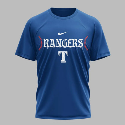 [FLASH SALE] NEW CUSTOMIZED MLB08 TRS TEXAS RANGERS MUTICOLOR T-SHIRT