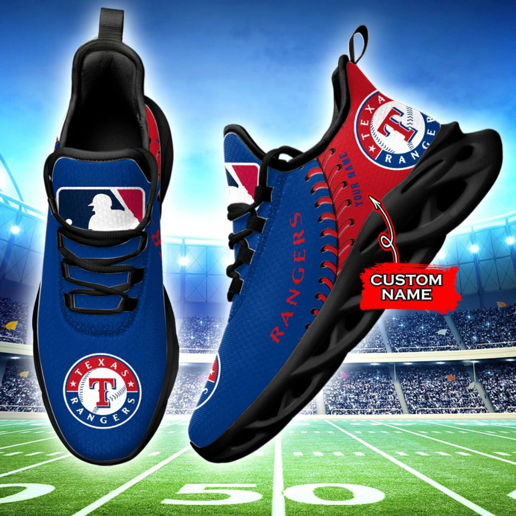 [FLASH SALE] NEW CUSTOMIZED MLB08 TRS TEXAS RANGERS MAX SOUL SHOES