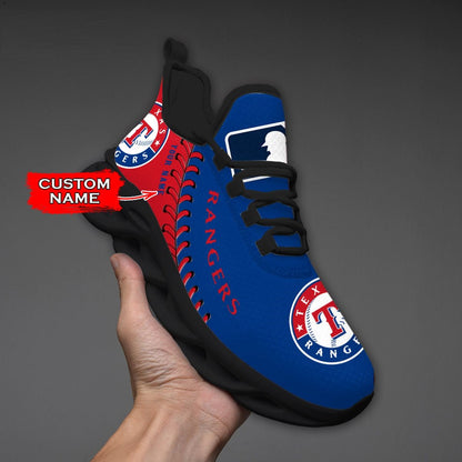 [FLASH SALE] NEW CUSTOMIZED MLB08 TRS TEXAS RANGERS MAX SOUL SHOES