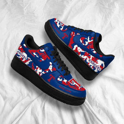 [FLASH SALE] NEW CUSTOMIZED MLB08 TRS TEXAS RANGERS AF1 SHOES