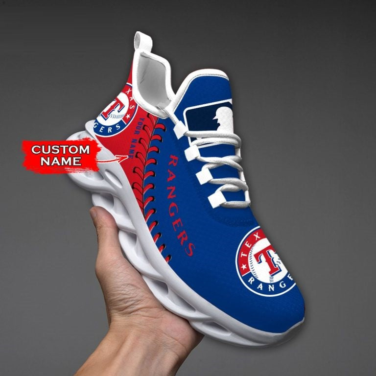 [FLASH SALE] NEW CUSTOMIZED MLB08 TRS TEXAS RANGERS MAX SOUL SHOES