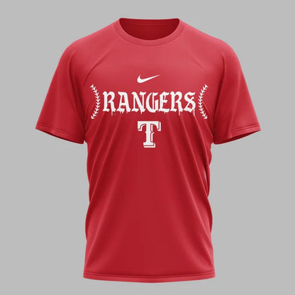 [FLASH SALE] NEW CUSTOMIZED MLB08 TRS TEXAS RANGERS MUTICOLOR T-SHIRT