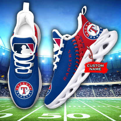 [FLASH SALE] NEW CUSTOMIZED MLB08 TRS TEXAS RANGERS MAX SOUL SHOES