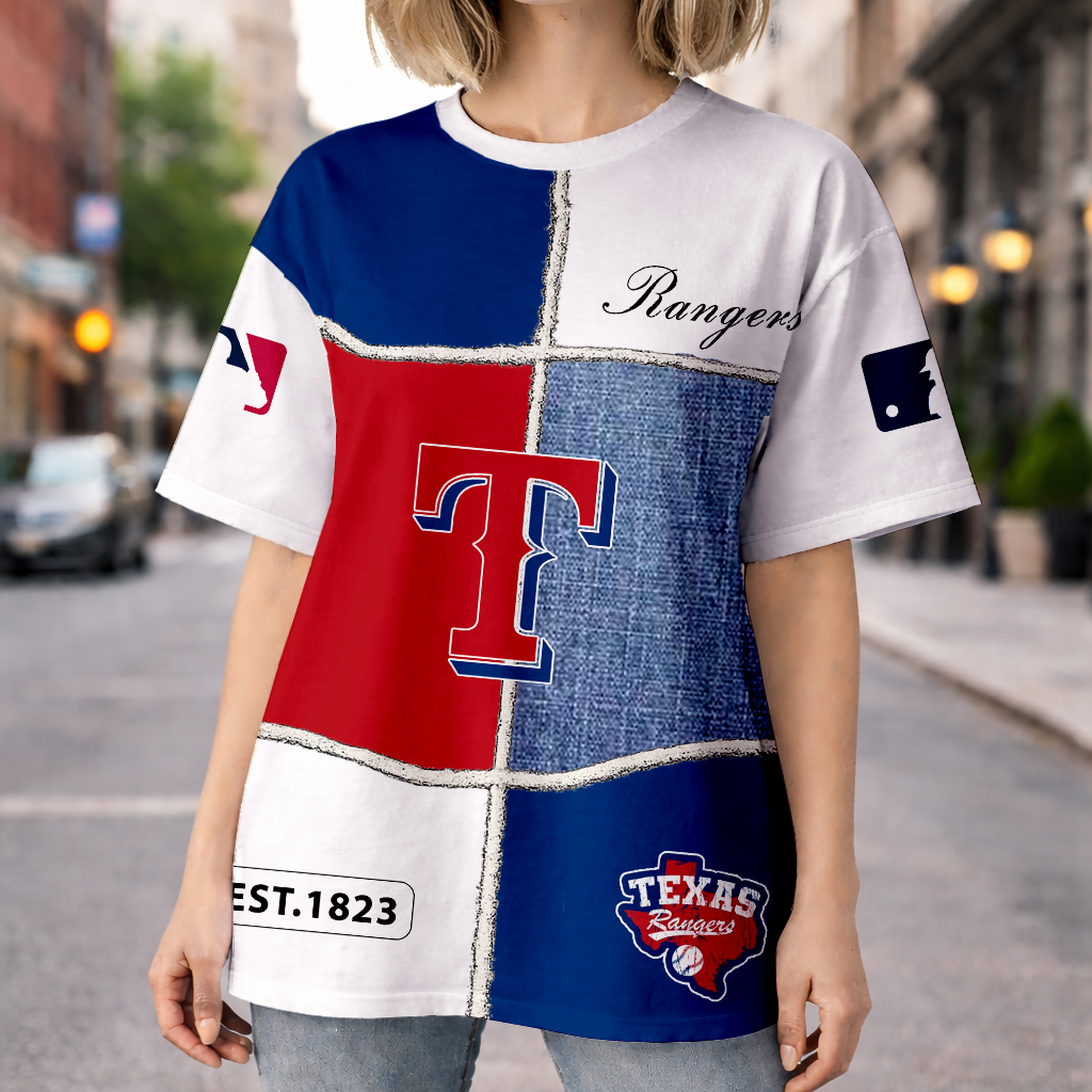 LIMITED EDITION - NEW CUSTOMIZED MLB08 TRS TEXAS RANGERS UNISEX T-SHIRT, POLO, HOODIE & JACKETS