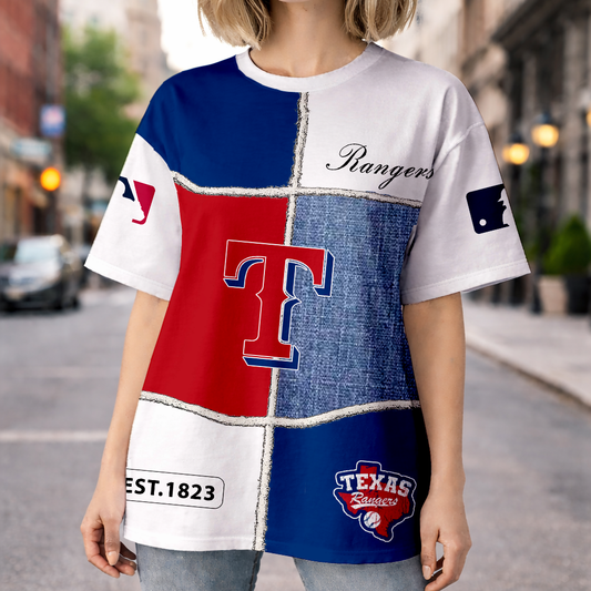 LIMITED EDITION - NEW CUSTOMIZED MLB08 TRS TEXAS RANGERS UNISEX T-SHIRT, POLO, HOODIE & JACKETS