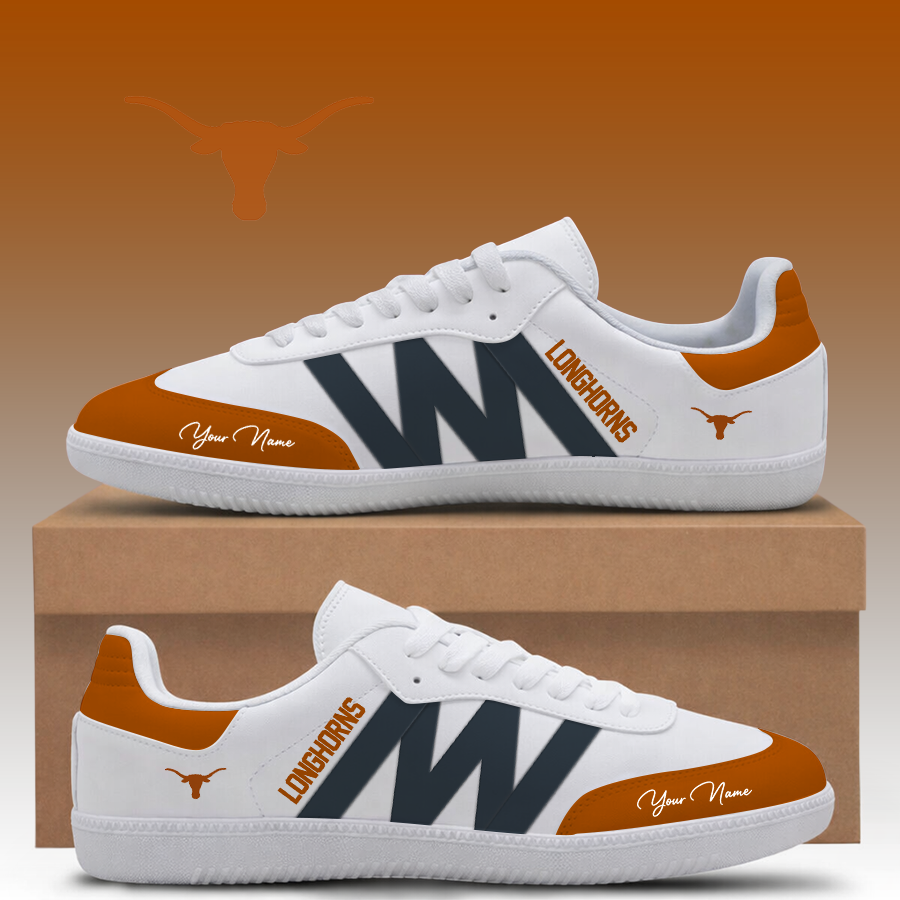 [FAN FAVORITE] NEW CUSTOMIZED NCAA MAM08 TXL TEXAS LONGHORNS CLASSIC SNEAKERS