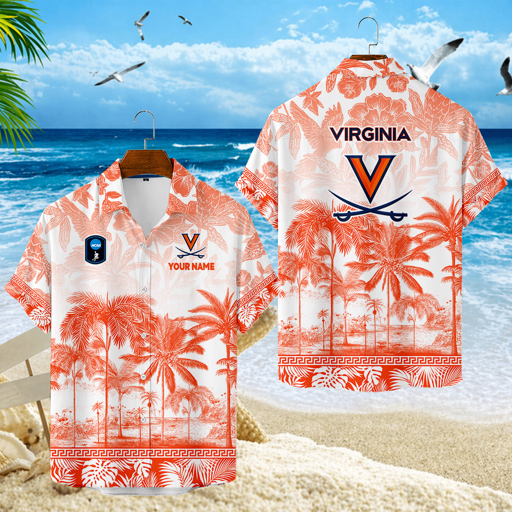 LIMITED EDITION - NEW CUSTOMIZED CFH08 VIC VIRGINIA CAVALIERS UNISEX HAWAIIAN SHIRT