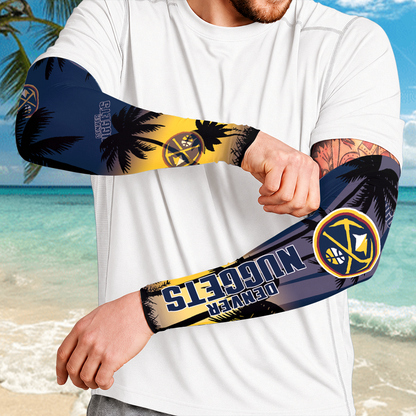 [HOT DEAL] NEW CUSTOMIZED NBA08 DNU DENVER NUGGETS SUN ARM SLEEVES
