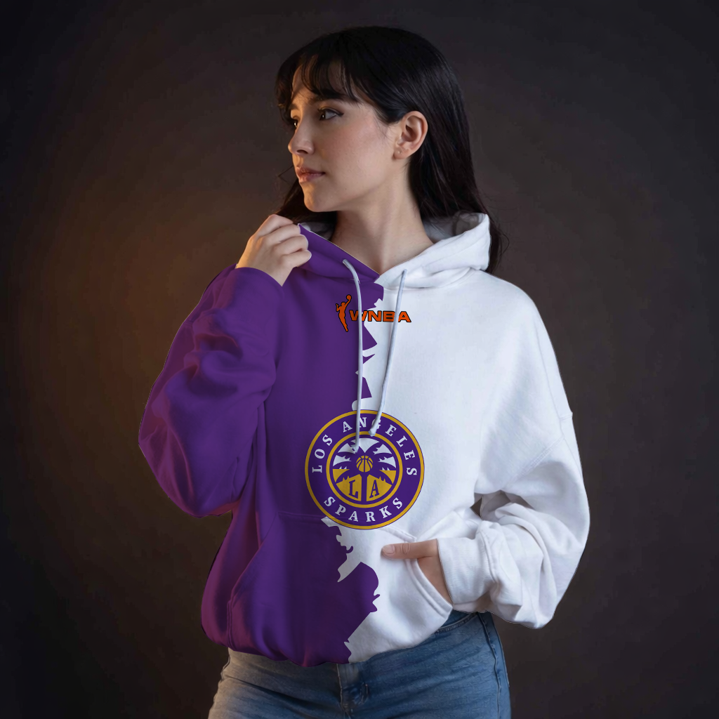 LIMITED EDITION - NEW CUSTOMIZED WNBA08 LAS LA SPARKS HOODIE, T-SHIRTS, ZIP HOODIE, SWEASHIRTS & POLO