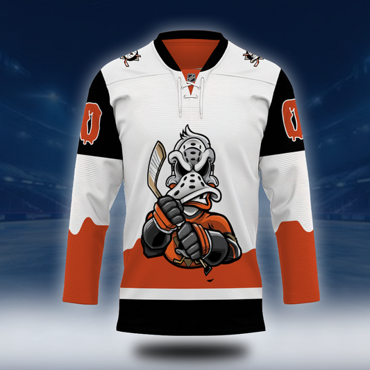 LIMITED EDITION - NEW CUSTOMIZED NHL09 AHD ANAHEIM DUCKS UNISEX HOCKEY JERSEY