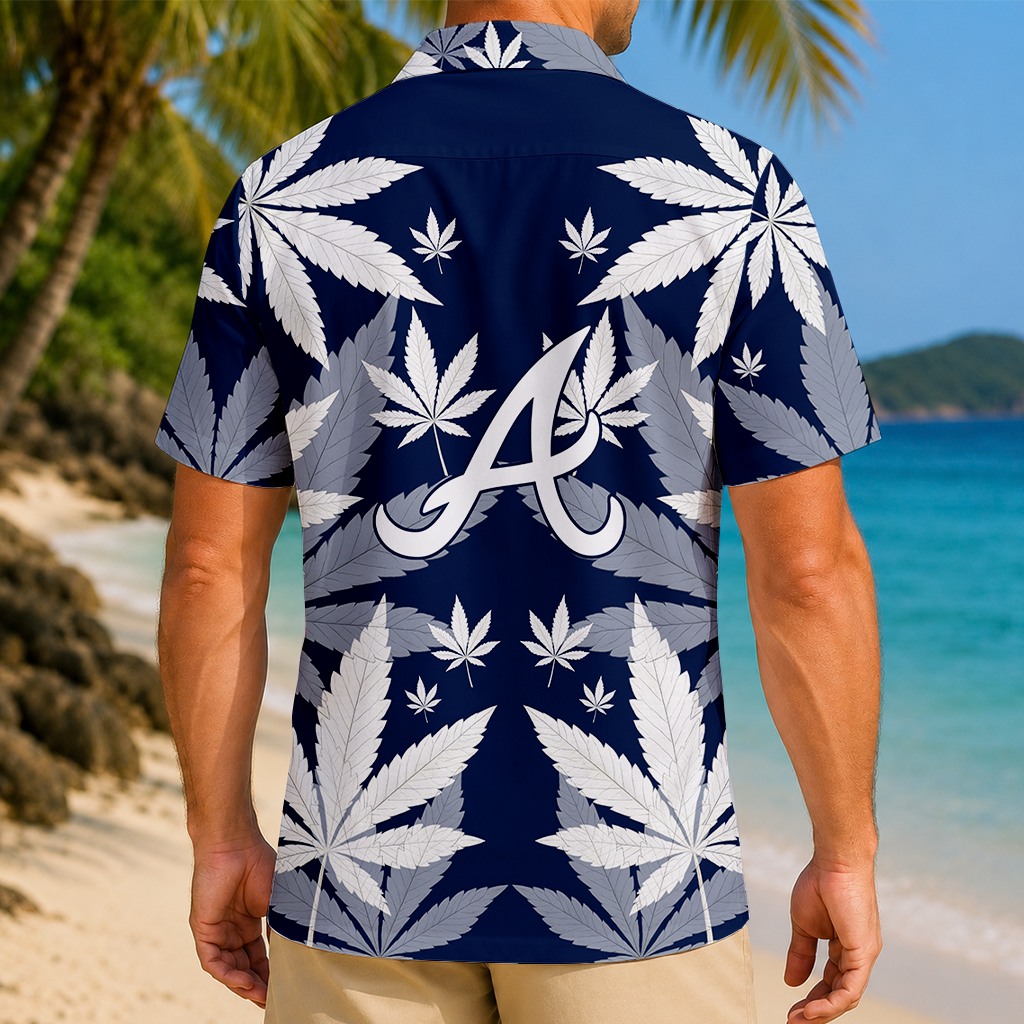 LIMITED EDITION - NEW CUSTOMIZED MLB09 ABS ATLANTA BRAVES UNISEX HAWAIIAN SHIRT
