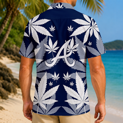 LIMITED EDITION - NEW CUSTOMIZED MLB09 ABS ATLANTA BRAVES UNISEX HAWAIIAN SHIRT