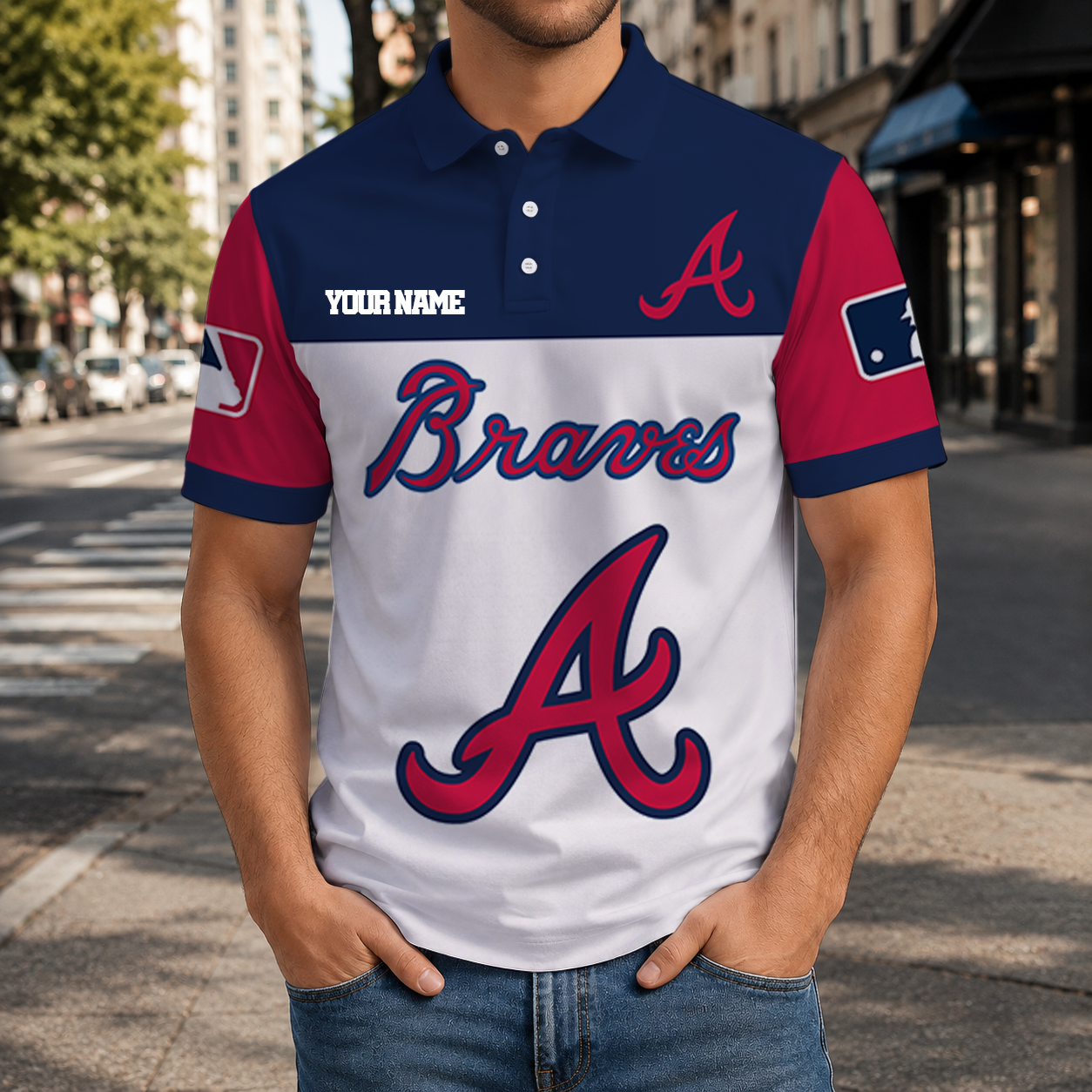 LIMITED EDITION - NEW CUSTOMIZED MLB09 ABS ATLANTA BRAVES T-SHIRT, POLO SHIRT, ZIP POLO SHIRT, SWEATSHIRT, HOODIE & ZIP HOODIE