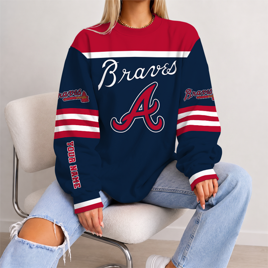 [FLASH SALE] NEW CUSTOMIZED MLB09 ABS ATLANTA BRAVES UNISEX SWEATSHIRT