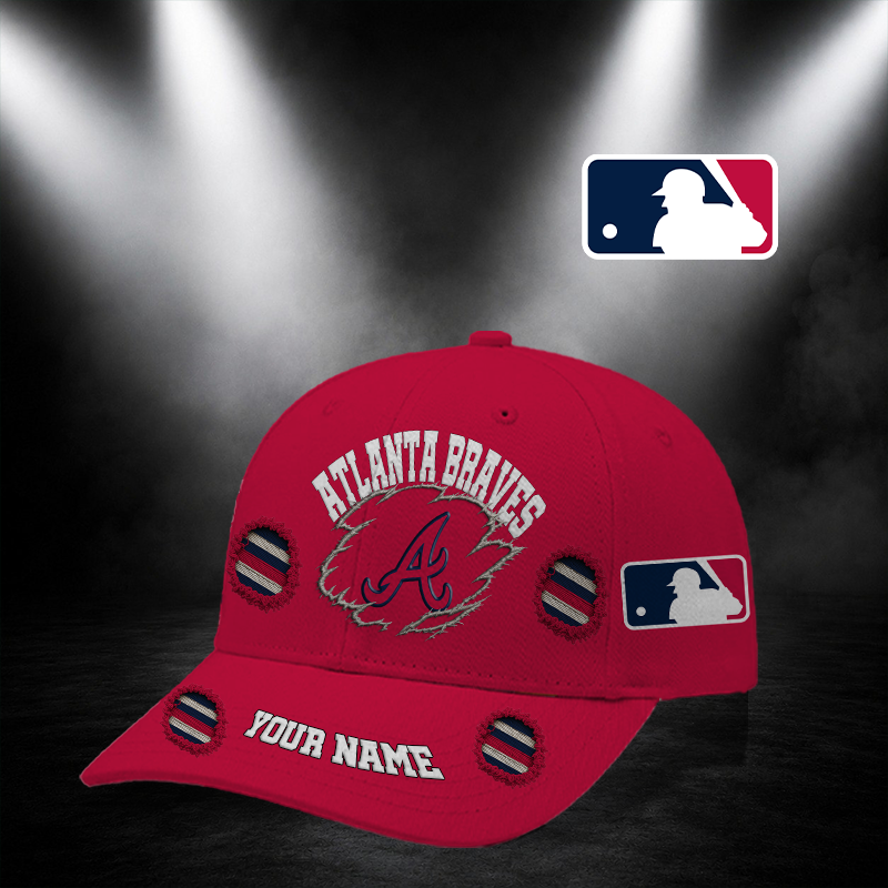 [FLASH SALE] NEW CUSTOMIZED MLB09 ABS ATLANTA BRAVES CLASSIC CAP
