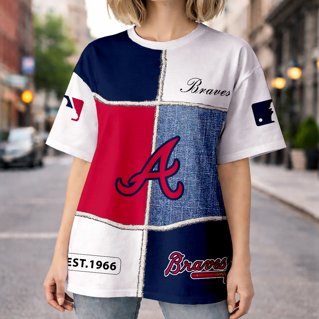 LIMITED EDITION - NEW CUSTOMIZED MLB09 ABS ATLANTA BRAVES UNISEX T-SHIRT, POLO, HOODIE & JACKETS