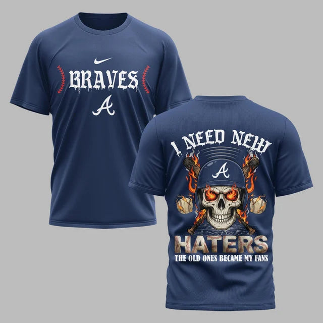 [FLASH SALE] NEW CUSTOMIZED MLB09 ABS ATLANTA BRAVES MUTICOLOR T-SHIRT