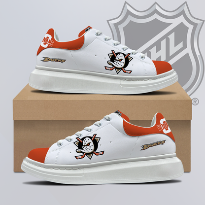 [SUPER SALE] NEW CUSTOMIZED NHL09 AHD ANAHEIM DUCKS MCQUEEN SHOES