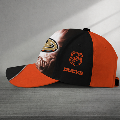 LIMITED EDITION - NEW CUSTOMIZED NHL09 AHD ANAHEIM DUCKS CLASSIC CAP