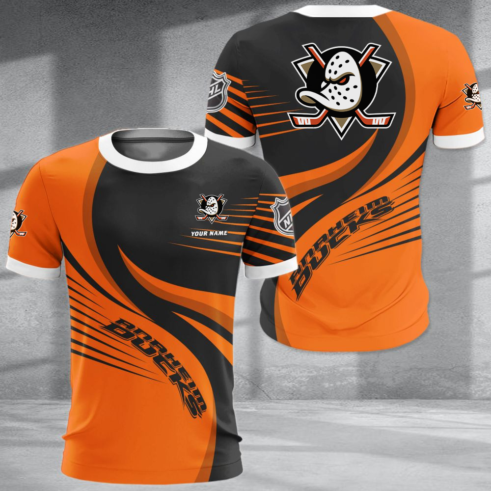 LIMITED EDITION - NEW CUSTOMIZED NHL09 AHD ANAHEIM DUCKS POLO SHIRT & T-SHIRTS