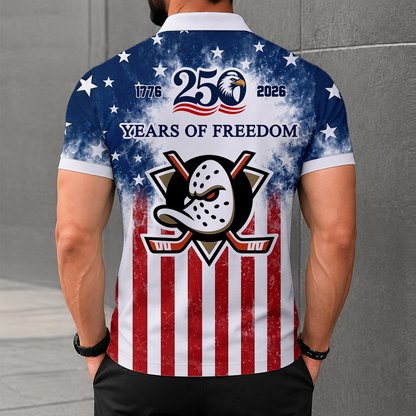 LIMITED EDITION - NEW CUSTOMIZED NHL09 AHD ANAHEIM DUCKS POLO SHIRT, ZIP POLO SHIRT & T-SHIRTS