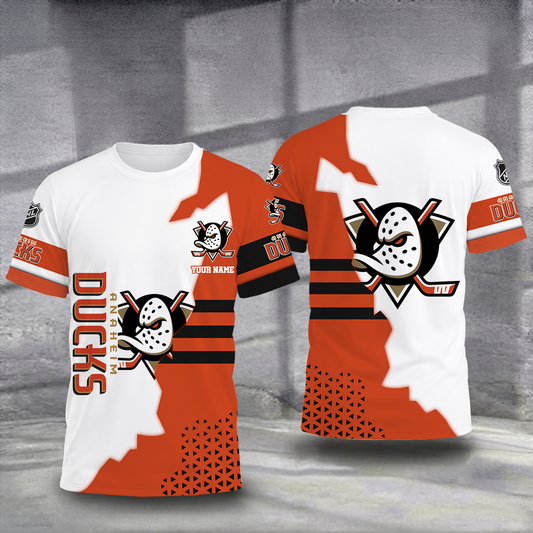 LIMITED EDITION - NEW CUSTOMIZED NHL09 AHD ANAHEIM DUCKS T-SHIRT, POLO SHIRT, ZIP POLO SHIRT, SWEATSHIRT, HOODIE & ZIP HOODIE