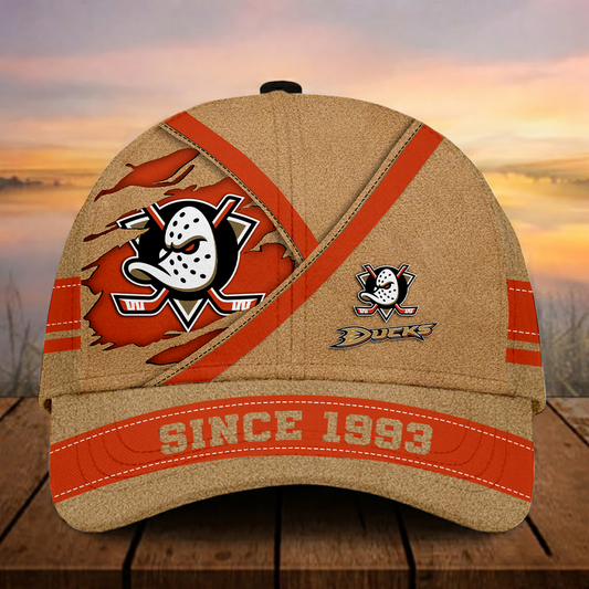 LIMITED EDITION - NEW CUSTOMIZED NHL09 AHD ANAHEIM DUCKS CLASSIC CAP