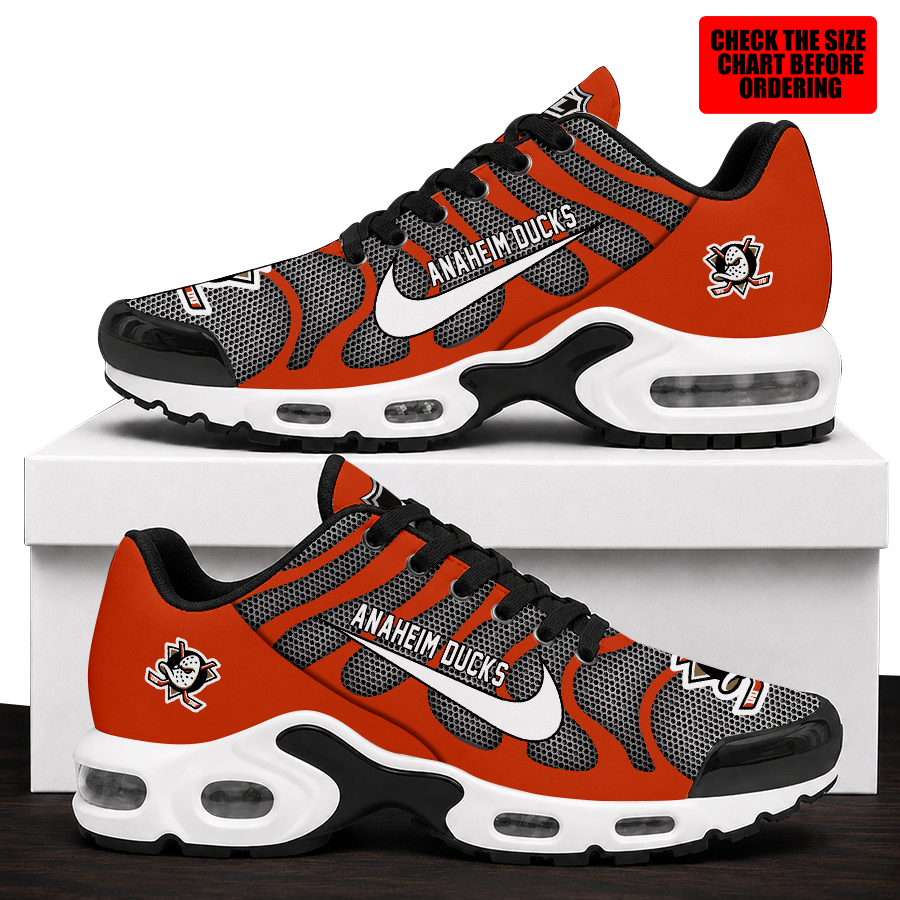 [SUPER SALE] NEW CUSTOMIZED NHL09 AHD ANAHEIM DUCKS AIR MAX PLUS SNEAKERS