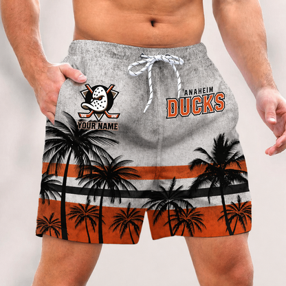 LIMITED EDITION - NEW PREMIUM NHL09 AH DUCKS SHORT PANTS