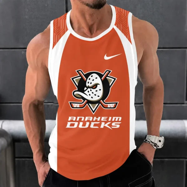 [SUPER SALE] NEW CUSTOMIZED NHL09 AHD ANAHEIM DUCKS UNISEX TANK TOP