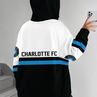 [FAN EXCLUSIVE] NEW CUSTOMIZED MLS09 CLF CHARLOTTE FC ZIP HOODIE