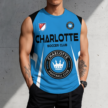 LIMITED EDITION - NEW CUSTOMIZED MLS09 CLF CHLT FC TANK TOP & GYM SHIRT