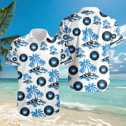 TOP SELLING - NEW CUSTOMIZED MLS09 CLF CHARLOTTE FC UNISEX HAWAIIAN SHIRT