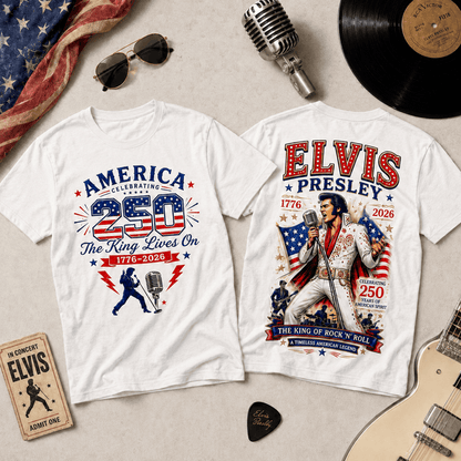 [FAN FAVORITE] NEW CUSTOMIZED ELVIS PRESLEY T-SHIRT, SWEATSHIRT, HOODIE & ZIP HOODIE