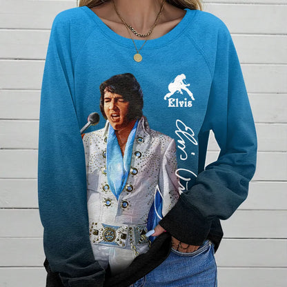 [FAN FAVORITE] NEW CUSTOMIZED ELVIS PRESLEY UNISEX SWEATSHIRT