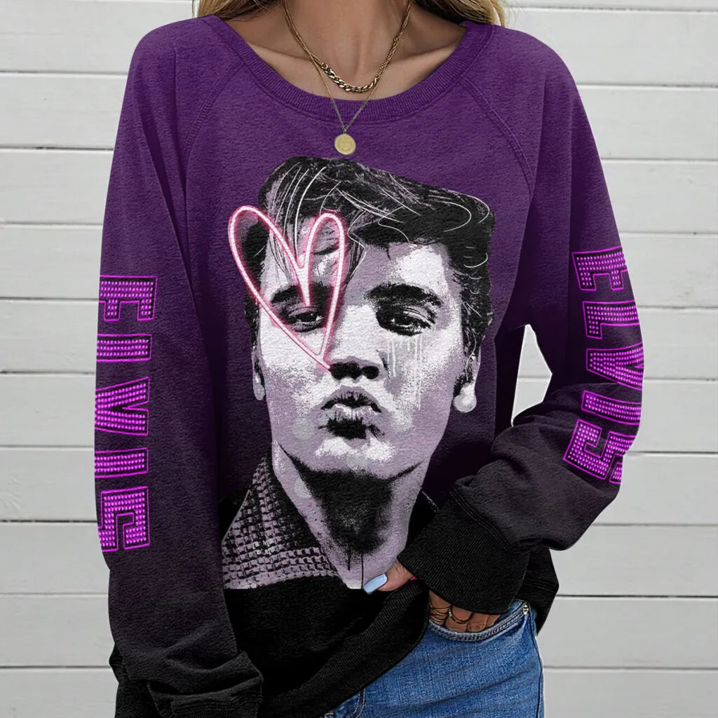 [FAN FAVORITE] NEW CUSTOMIZED ELVIS PRESLEY UNISEX SWEATSHIRT