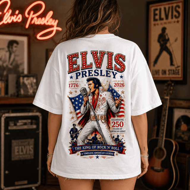 [FAN FAVORITE] NEW CUSTOMIZED ELVIS PRESLEY T-SHIRT, SWEATSHIRT, HOODIE & ZIP HOODIE