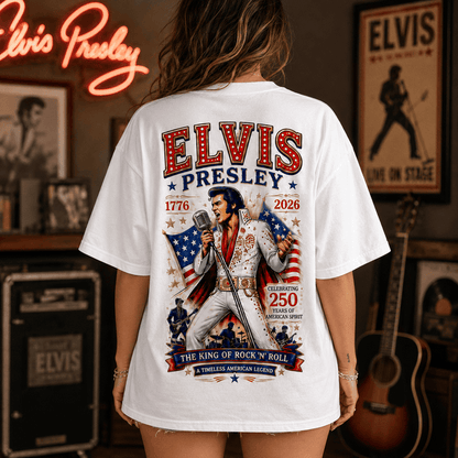 [FAN FAVORITE] NEW CUSTOMIZED ELVIS PRESLEY T-SHIRT, SWEATSHIRT, HOODIE & ZIP HOODIE