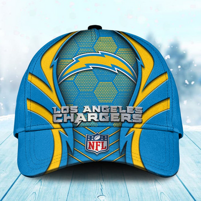LIMITED EDITION - NEW CUSTOMIZED NFL09 LAC LOS ANGELES CHARGERS CLASSIC CAP