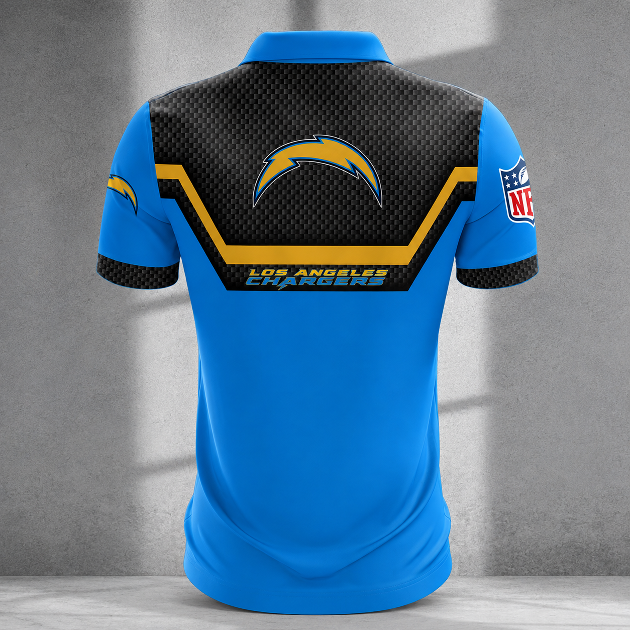 LIMITED EDITION - NEW CUSTOMIZED NFL09 LAC LOS ANGELES CHARGERS T-SHIRT, POLO SHIRT, ZIP POLO SHIRT, SWEATSHIRT, HOODIE & ZIP HOODIE