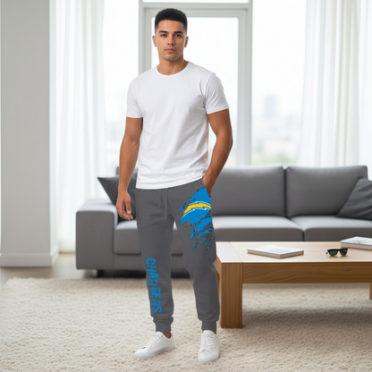 LIMITED EDITION - NEW PERSONALIZED NFL09 LAC LOS ANGELES CHARGERS JOGGERS