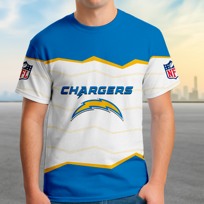 LIMITED EDITION - NEW CUSTOMIZED NFL09 LAC LOS ANGELES CHARGERS UNISEX T-SHIRT, SWEASHIRTS, HOODIE & JACKETS