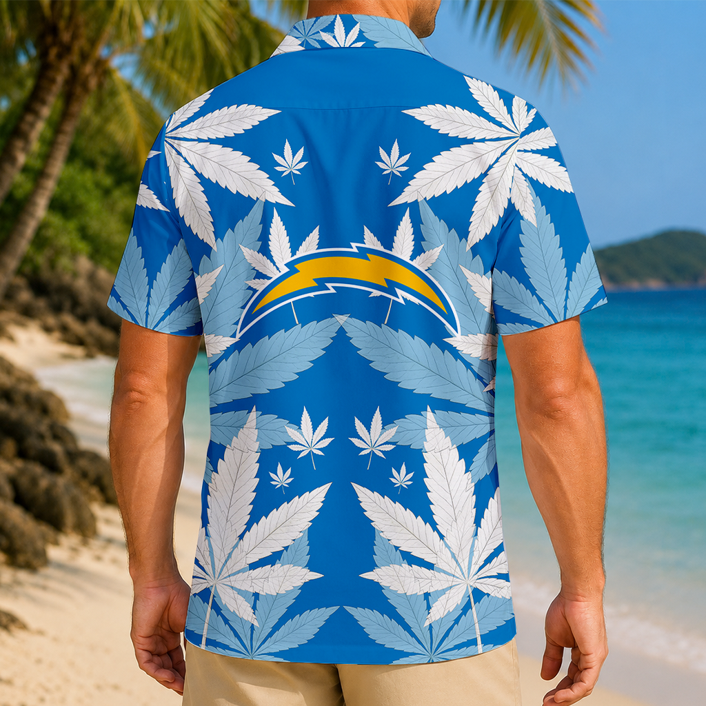 SPECIAL EDITION - NEW CUSTOMIZED NFL09 LAC LOS ANGELES CHARGERS UNISEX HAWAIIAN SHIRT