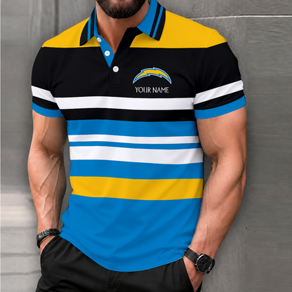 LIMITED EDITION - NEW CUSTOMIZED NFL09 LAC LOS ANGELES CHARGERS T-SHIRT, POLO SHIRT, ZIP POLO SHIRT, SWEATSHIRT, HOODIE & ZIP HOODIE