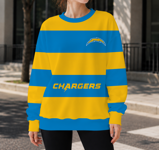 LIMITED EDITION - NEW CUSTOMIZED NFL09 LAC LOS ANGELES CHARGERS UNISEX SWEATSHIRT