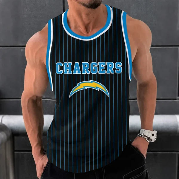 [SPECIAL OFFER] NEW CUSTOMIZED NFL09 LAC LOS ANGELES CHARGERS UNISEX TANK TOP