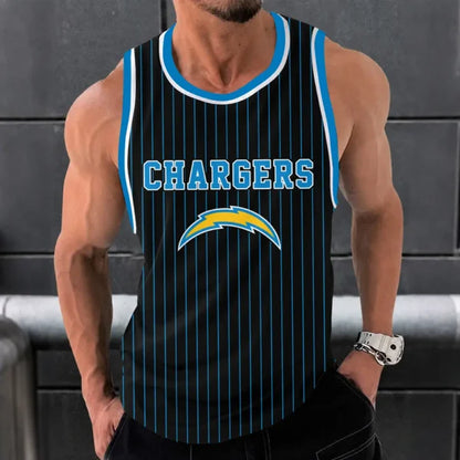 [SPECIAL OFFER] NEW CUSTOMIZED NFL09 LAC LOS ANGELES CHARGERS UNISEX TANK TOP