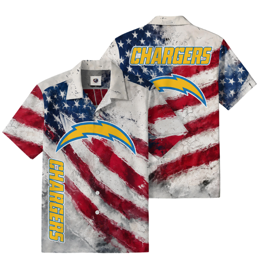 LIMITED EDITION - NEW CUSTOMIZED NFL09 LAC LOS ANGELES CHARGERS UNISEX HAWAIIAN SHIRT