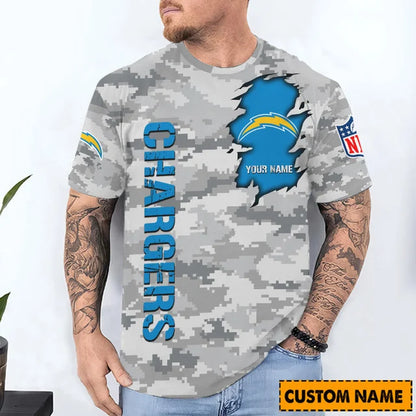 LIMITED EDITION - NEW CUSTOMIZED NFL09 LAC LOS ANGELES CHARGERS T-SHIRT, POLO SHIRT, ZIP POLO SHIRT, SWEATSHIRT, HOODIE & ZIP HOODIE